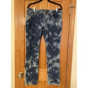 Luxury Blues The Collection Jeans Size 15 Tie Dye Inseam 31” Waist 36"